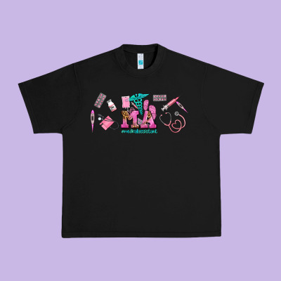 Medical Assistant Elements Urban Heavy Tee Designed By Adodesignshop