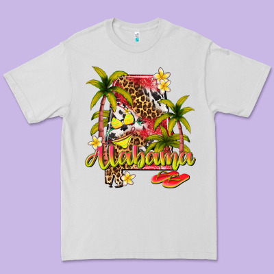 Summer Alabama Premium Tee Designed By Texasbilliewilder