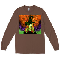 Chestnut halloween witch tumbler Long Sleeve Tee - Jasminsmagicworld
