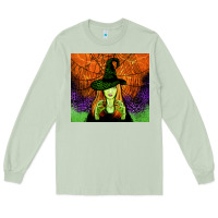 Matcha halloween witch tumbler Long Sleeve Tee - Jasminsmagicworld