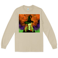Mushroom halloween witch tumbler Long Sleeve Tee - Jasminsmagicworld