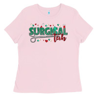 Bubblegum Pink surgical tech Ladies Tee - texasbilliewilder