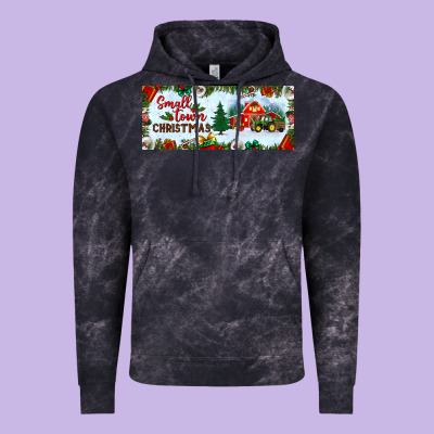 Small Town Christmas Vintage Hoodie Designed By Bundleandbundleshop