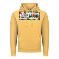 Vintage Mustard small town christmas Vintage Hoodie - BundleAndBundleShop
