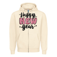 Sandshell happy new year Zipper Hoodie - MaliasSmallBusiness