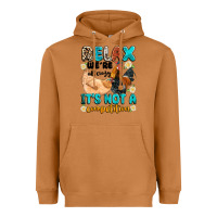Meerkat relax we're all crazy it's not a competition Heavyweight Hoodie - Artiststas