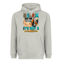 Moon Dust relax we're all crazy it's not a competition Heavyweight Hoodie - Artiststas