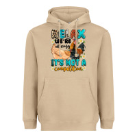 Mushroom relax we're all crazy it's not a competition Heavyweight Hoodie - Artiststas