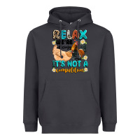 Smoke relax we're all crazy it's not a competition Heavyweight Hoodie - Artiststas