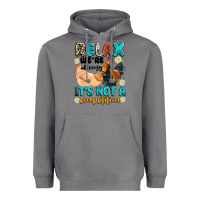 Storm relax we're all crazy it's not a competition Heavyweight Hoodie - Artiststas