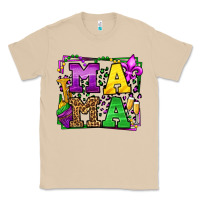 Mushroom Mardi Gras leopard frame mama Mother's Day Classic Tee - LillyAllenDesigns