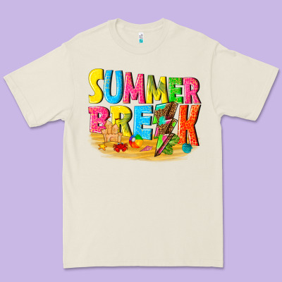 Summer Break Premium Tee Designed By Texasbilliewilder