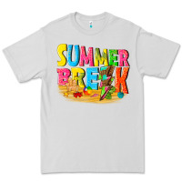 Dove Grey summer break Premium Tee - texasbilliewilder