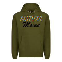 Army Green Autism mom Premium Hoodie - Bettercallsaul