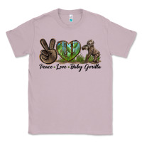 Lilac Peace Love Baby Gorilla Classic Tee - LillyAllenDesigns