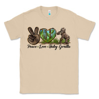 Mushroom Peace Love Baby Gorilla Classic Tee - LillyAllenDesigns