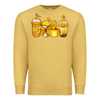 Antique Gold childhood cancer coffee Premium Sweatshirt - Jasminsmagicworld