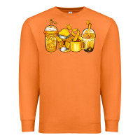 Carrot childhood cancer coffee Premium Sweatshirt - Jasminsmagicworld