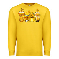 Lemon childhood cancer coffee Premium Sweatshirt - Jasminsmagicworld