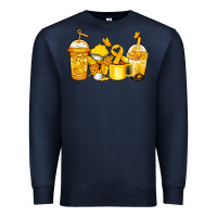 Navy childhood cancer coffee Premium Sweatshirt - Jasminsmagicworld