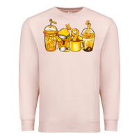 Pale Pink childhood cancer coffee Premium Sweatshirt - Jasminsmagicworld
