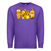Purple childhood cancer coffee Premium Sweatshirt - Jasminsmagicworld
