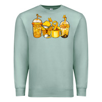 Seafoam childhood cancer coffee Premium Sweatshirt - Jasminsmagicworld