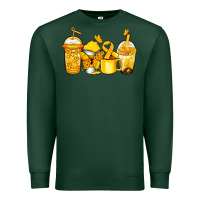 Sports Green childhood cancer coffee Premium Sweatshirt - Jasminsmagicworld