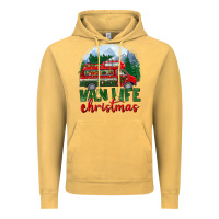 Vintage Mustard van life christmas Vintage Hoodie - BundleAndBundleShop