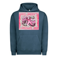 Pigment Midnight Navy survivor cancer awareness Urban Hoodie - CowGirlArtShop