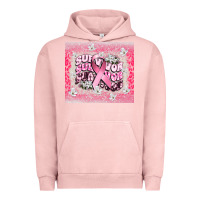 Pigment Salmon survivor cancer awareness Urban Hoodie - CowGirlArtShop