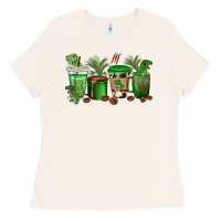 Bone t  rex coffee cups Ladies Tee - texasbilliewilder