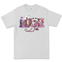 Dove Grey valentine's day nurse love Premium Tee - RanaPortraitStore