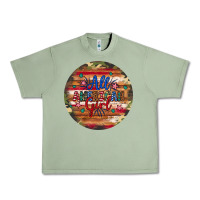 Oil Green all american girl Urban Heavy Tee - Artiststas