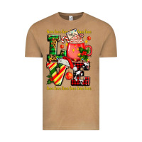 Vintage Camel love with coffee cup and christmas lights Vintage Tee - AdoDesignShop
