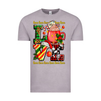 Vintage Zinc love with coffee cup and christmas lights Vintage Tee - AdoDesignShop