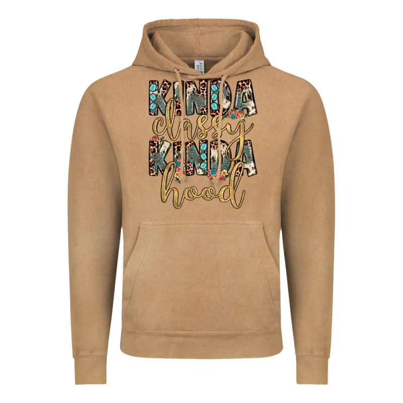 Kinda Classy Kinda Hood Vintage Hoodie by JahusDesignShop | Teevron