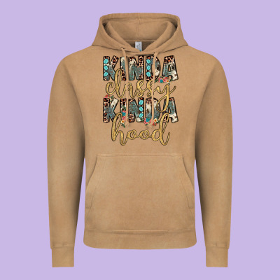 Kinda Classy Kinda Hood Vintage Hoodie Designed By Jahusdesignshop