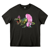 Asphalt balerina t rex dinosaur with tutu Heavy Core Tee - Artiststas