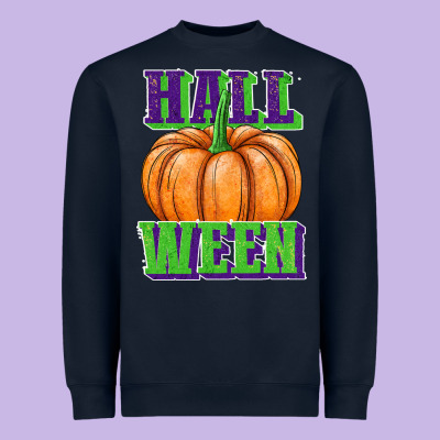 Hall O Ween Heavyweight Sweatshirt Designed By Jahusdesignshop