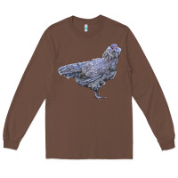 Chestnut Ameraucana Chicken Long Sleeve Tee - LillyAllenDesigns