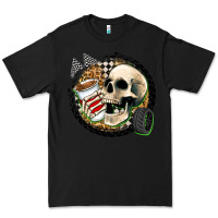 Black race skull Premium Tee - Zillion Design Studio