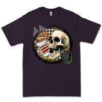 Plum race skull Premium Tee - Zillion Design Studio