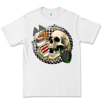 White race skull Premium Tee - Zillion Design Studio