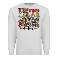 Torn Between Looking Like A Snack And Eating One Christmas Cake Premium Sweatshirt | Teevron