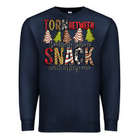 Navy torn between looking like a snack and eating one christmas cake Premium Sweatshirt - Jasminsmagicworld
