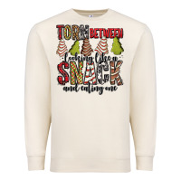 Sandshell torn between looking like a snack and eating one christmas cake Premium Sweatshirt - Jasminsmagicworld