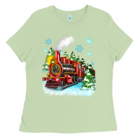Matcha christmas polar express Ladies Tee - Zillion Design Studio
