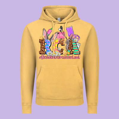 Easter  Rca Resident Care Assistant Vintage Hoodie Designed By Adodesignshop