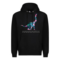 Black Mamasaurus Dinosaur Premium Hoodie - Bettercallsaul